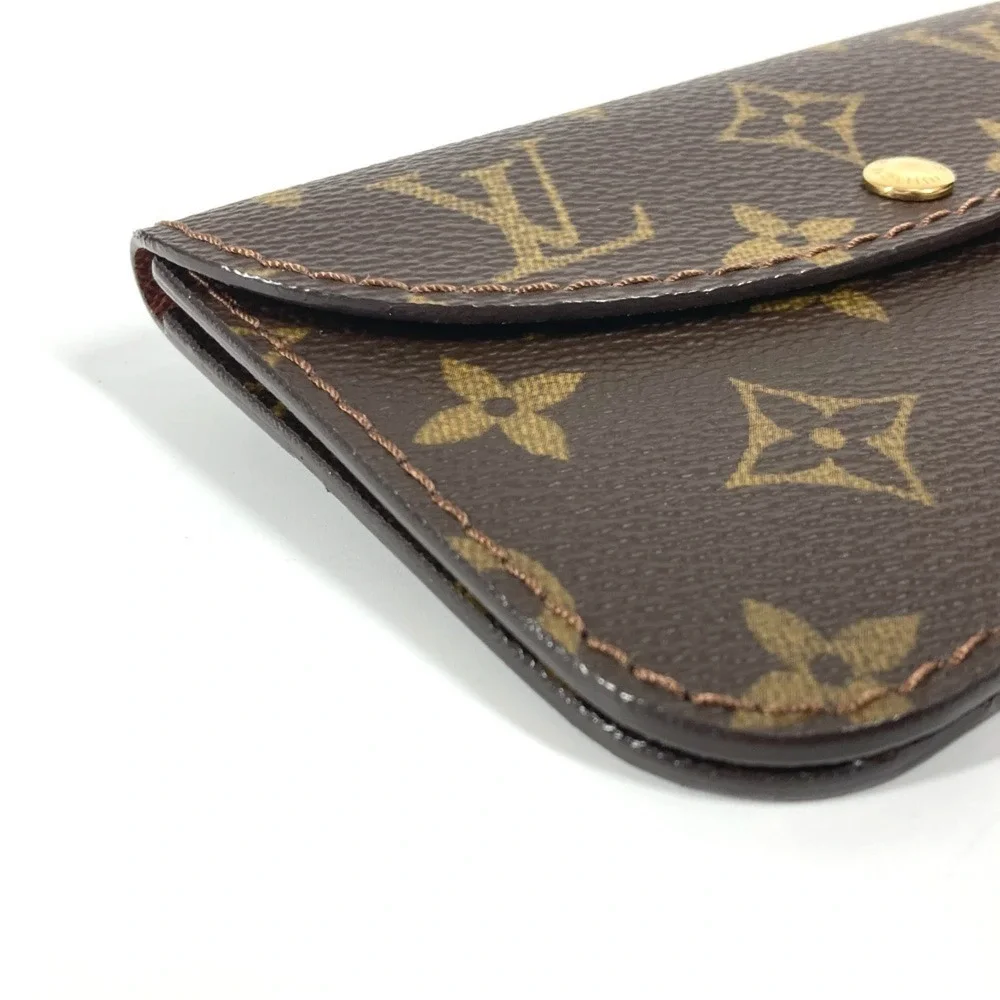 LOUIS VUITTON Brown Monogram Canvas Pochette Pouch